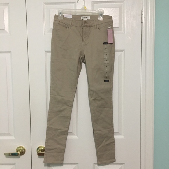 brand new with tags khaki tan coloured jeggings - Picture 1 of 4